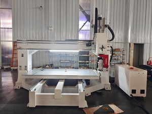 Enrutador de máquina CNC de 5 ejes con función ATC para molde de madera - Product Image 3