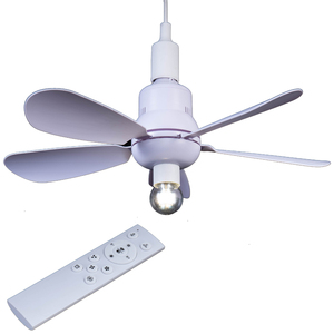 <span class=keywords><strong>2025</strong></span> Nova Fácil Instalação e Substituir 2.4G Controle Remoto Inteligente Luz Pequeno Programa E27 Ventilador De Teto Com Luz Casa