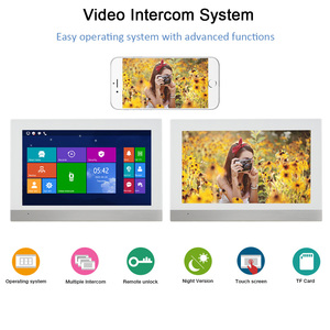 Videw 7-Zoll-TCP/IP-Draht Video-Intercom-System Tür telefone mit Tuya für Multi-Apartment-Gebäude Intercom Video Poe Türklingel - Product Image 2