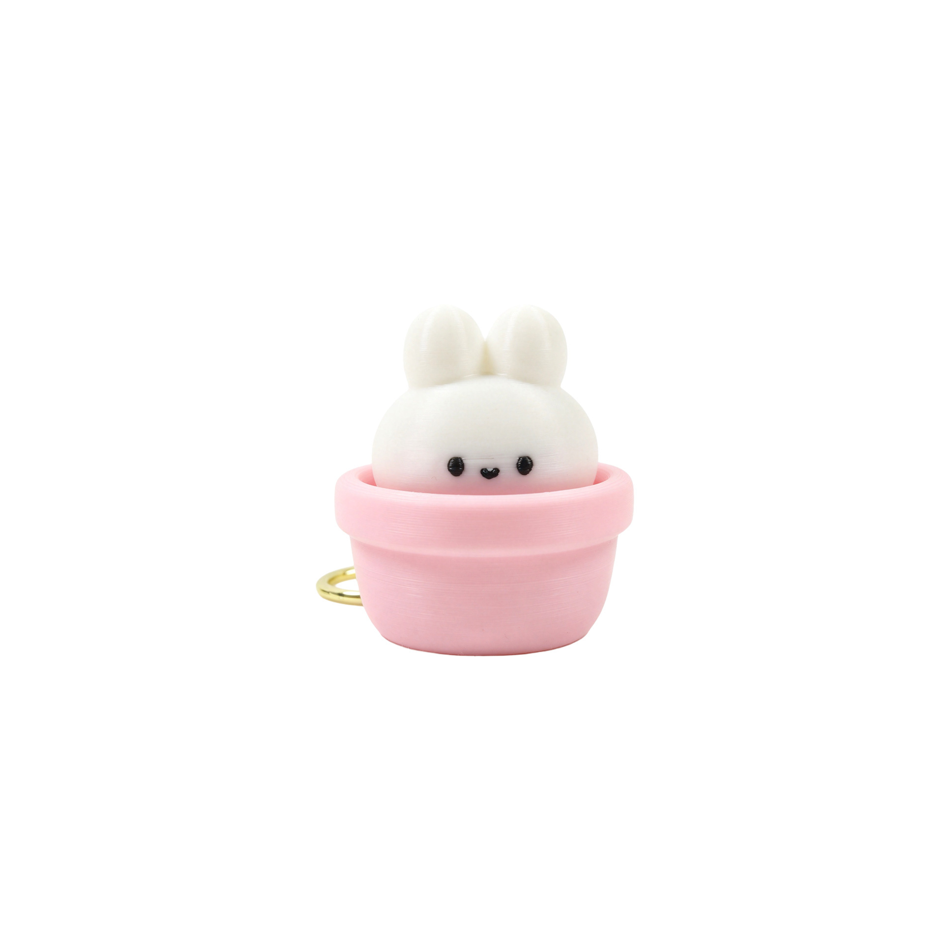 Little Rabbit - Pink Pot