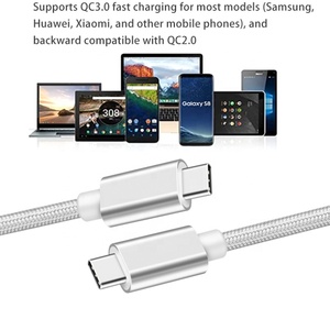 PD 240W tipo-c a tipo-c 48V/5A cavo di ricarica USB C cavo di sincronizzazione data 2.0 multifunzione 1.5M