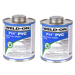 パイプライン接着工業用グレードP-70 PRIMER 724 CPVCパイプ溶剤セメント717 PVCパイプ溶剤接着剤プラスチックパイプ用