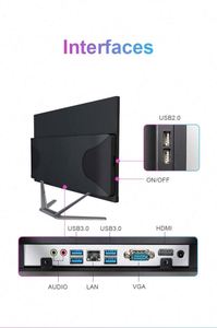 21.5 inch <strong>used</strong> desktop <strong>computer</strong> i7 with DVD-RW WIFI all in one pc - Product Image 6
