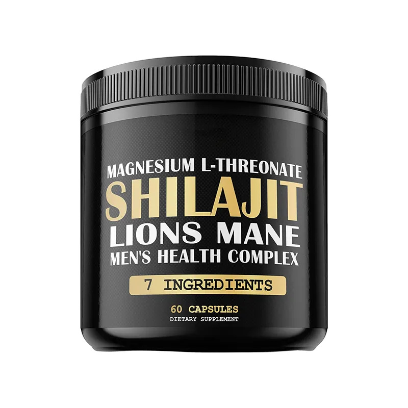 Eigenmarke kostenloses muster natürliche shilajit-extrakt-tabletten Nahrungsergänzungsmittel shilajit-Kapseln original shilajit-Pillen