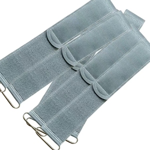 Envolturas de sujeción Correa Bloqueo Gancho suave y tira de bucle Gancho elástico Antideslizante Correa de almacenamiento ajustable Elástico - Product Image 1