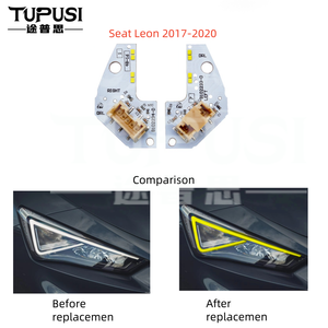 Leon sarı 17-20 sarı için sarı LED kurulu Drl çip DRL gündüz farları modülü aydınlatma sistemi yükseltme - Product Image 3