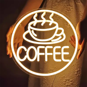 ป้ายไฟนีออนสำหรับตกแต่งห้องร้านกาแฟ - Product Image 2