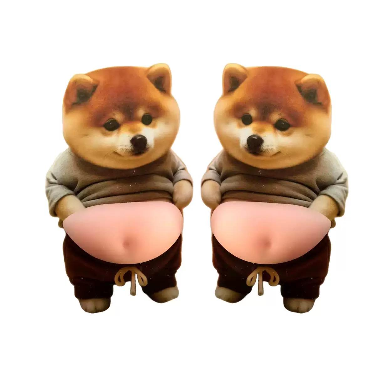 tissu gris (une paire)