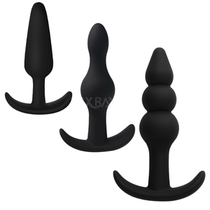 SEXBAY 2024最新款四套硅胶肛门塞防水多种款式男女性玩具可定制 - Product Image 1