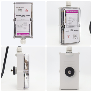 CE certificato IP66 impermeabile telecomando Wireless industriale 2 pulsanti a doppia velocità e 2 a velocità singola con lucchetto - Product Image 3