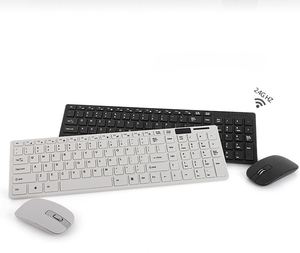 Leadingplus Best Seller Slim 2.4G Mini <strong>Wireless</strong> <strong>Keyboard</strong> and <strong>Mouse</strong> <strong>Combo</strong> Manufactured for Tablets and <strong>Computers</strong> - Product Image 1