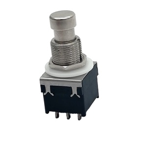 SF17N 9pin 17 мм Фиксатор DPDT 3DPT гитарный переключатель кнопочный переключатель гитарный ножной переключатель - Product Image 4