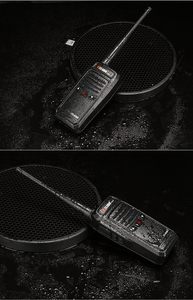 HELIDA Professional Walkie Talkie FS-8100 Analog Two Way Radio TYPE-<strong>C</strong> Charging Waterproof Portable Wireless VHF/UHF Car Radio 3W - Product Image 6