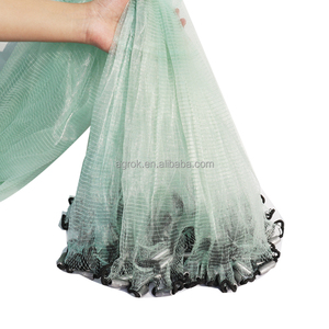 Cast <strong>Net</strong> Fishing 10ft1/4 Sq <strong>1</strong> Inches Mesh <strong>1</strong>.0lb American Style Hand Throwing Cast <strong>Net</strong> Nylon Monofilament Lead Sinker Cast <strong>Net</strong> - Product Image 1