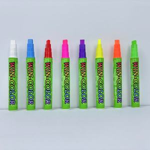Tốt Nhất Người Bán 8Mm Xóa Khô Xoá Wet-<span class=keywords><strong>Erase</strong></span> Trắng Lỏng Chalk Đánh Dấu 8 Neon Bút Màu Cho Bảng Đen Dấu Hiệu Windows Nhà Máy - Product Image 4