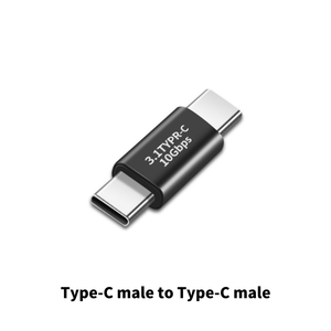 タイプC 3.1 4.0 USBオス-オスエクステンダーコンバーターアダプター充電およびデータ転送スマートフォンから電話へのUSB Cデバイス - Product Image 3
