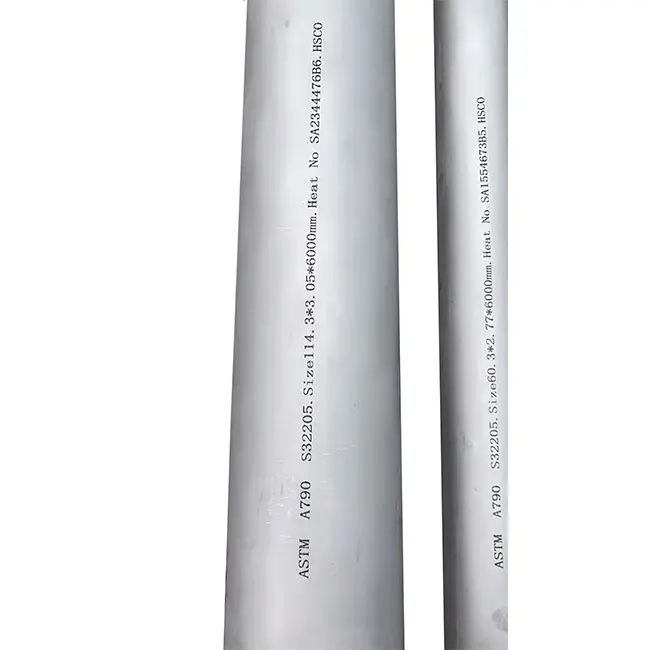 Top Qualität hochpräzises dickes geschweißtes Rohr rostfreier Stahl 2205 2507 2101 SS Rohrrohre Lieferant