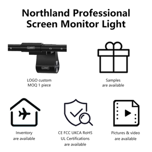 Northland Curved Pick up Sound <strong>Computer</strong> <strong>Games</strong> Gamer Gaming Desk Top <strong>Computer</strong> Light Lamp Monitor Screen Bar for Yeelight - Product Image 2
