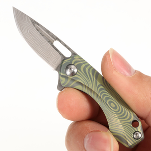 Damascus Steel Convenient and Sharp Small Fruit <strong>Cutter</strong> for Camping for DIY Grade Yangjiang Mini <strong>Key</strong> Knife - Product Image 4