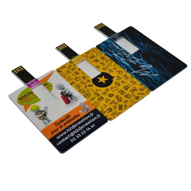 Super Sottile Carta di Credito Usb del Bastone Pendrive Commercio All'ingrosso Su Misura Stampa Biglietto Da Visita di Carta di 128Mb 8Gb 64Gb Usb Disk flash Drive