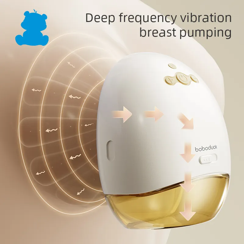 अनुकूलित गर्म बिक्री के लिए नए उत्पादों स्मार्ट पोर्टेबल वायरलेस हाथ मुफ्त बिजली पहनने योग्य स्तन पंप