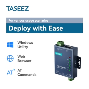Servidor de dispositivo de 1 puerto RS485 y 1 puerto RS232 a Ethernet, compatible con Modbus RTU y Modbus TCP - Product Image 4