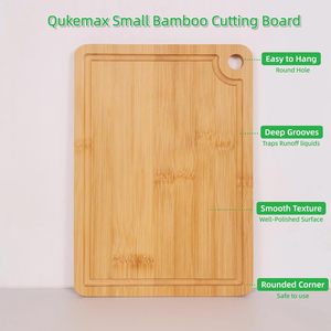 Xách tay tre nhà bếp thớt cho cắm trại cho ngoài trời đang chặt khối - Product Image 6