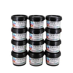 Ceres高品质紫外丝网印刷油墨，用于塑料玻璃聚丙烯聚乙烯聚酯材料印刷的聚氯乙烯专色 - Product Image 1