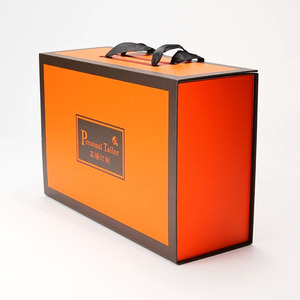 Công suất lớn cao cấp nam châm từ sang trọng bao bì hộp cam gấp giấy Quà Tặng boxs để bán - Product Image 1