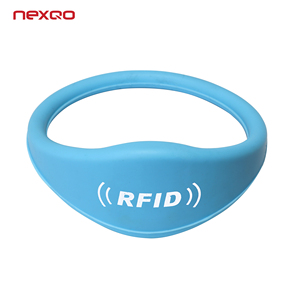 Alta calidad 13,56 Mhz RFID PVC silicona pulseras impermeables programable personalizado fábrica venta al por mayor hoteles NFC código QR suave - Product Image 3