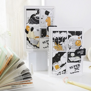 32K Kawaii siêu nhân vũ trụ PU da máy tính xách tay màu trang với từ tính cho sinh viên - Product Image 3