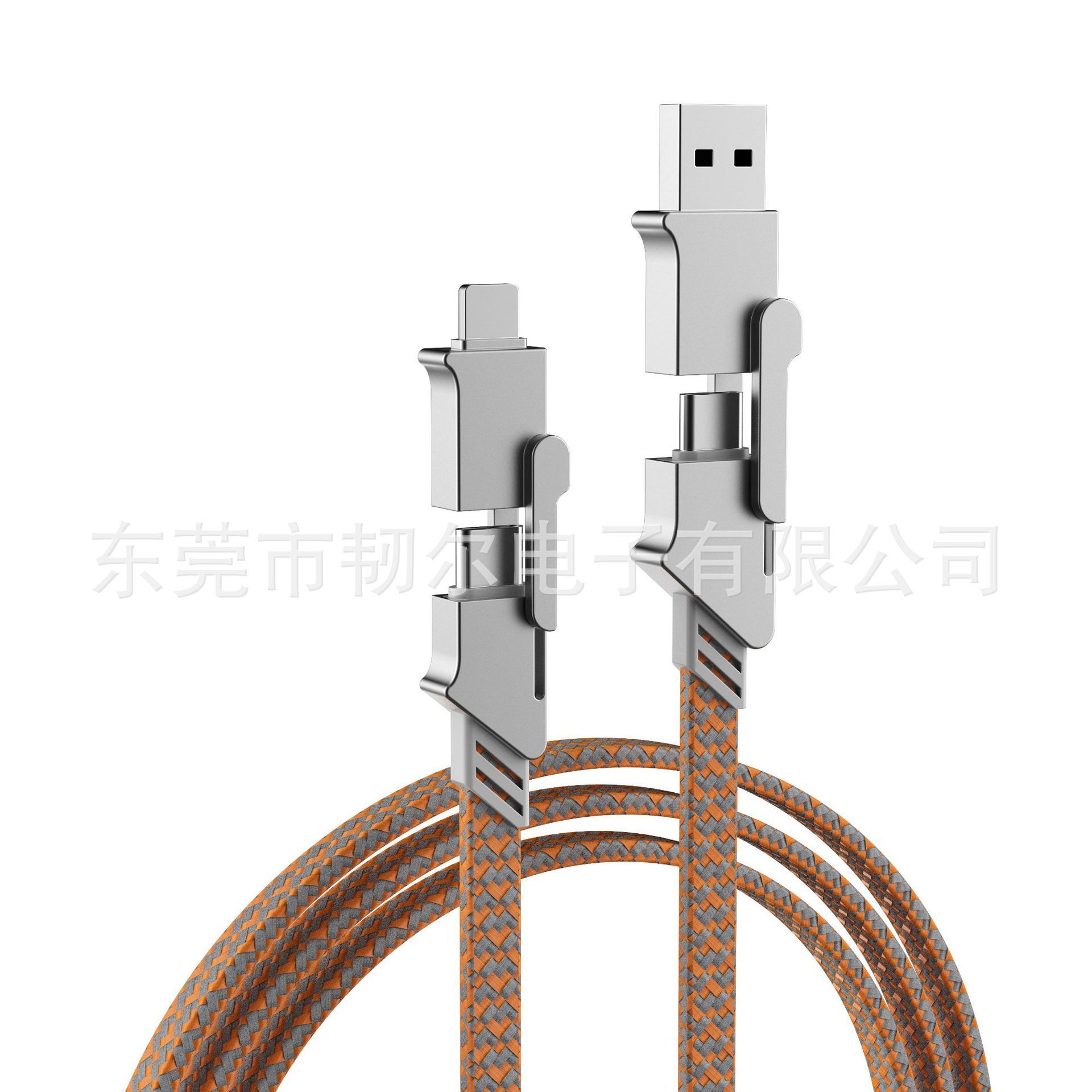 W-x-34 long 60w six-en-un pomme 12w 100cm orange gris