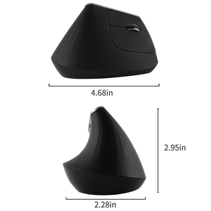 Individuelles Logo OEM 1600 dpi optisches Büro Sem Fio Souris drahtloser PC vertikale ergonomische Maus Mäuse für PC Computer - Product Image 3