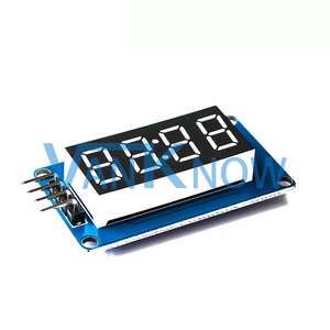 Tm1637ディスプレイモジュール7セグメント4ビット0.36インチクロックREDアノードデジタルチューブ4つのTM1637LEDディスプレイモジュール - Product Image 5