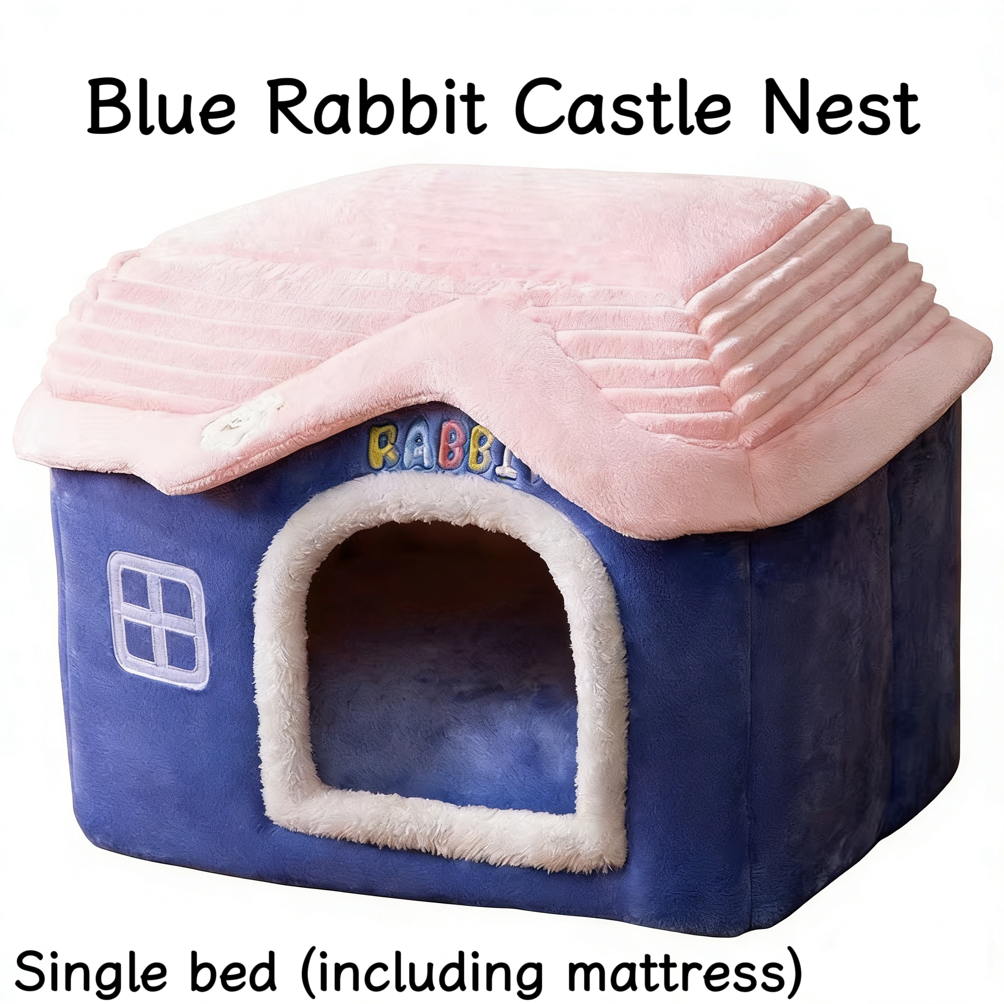 Blue Rabbit Castle Nest