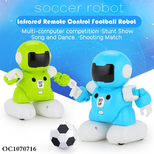 2pcs Infrared Ray Remote Control Small Intelligent Rc Smart Football <strong>Robot</strong> Soccer <strong>Game</strong> Toy - Product Image 2
