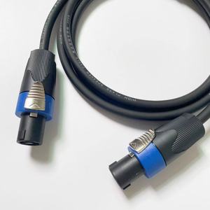 Cable Speakon Sonido de audio Nl4fc Cable de audio Enchufe de altavoz de dos núcleos de cobre puro de 2 núcleos - Product Image 4
