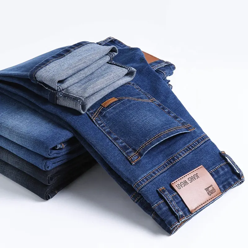 Jean délavé, jean Slim avec Logo imprimé pour homme, nouveau Design, en Denim, bon marché, offre spéciale,