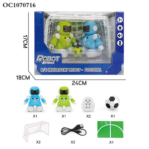 2pcs Infrared Ray Remote Control Small Intelligent Rc Smart Football <strong>Robot</strong> Soccer <strong>Game</strong> Toy - Product Image 6