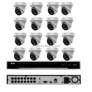 原装Hik 2MP/4MP/8MP闭路电视Acusense智能双灯vif IP摄像机套件4ch 8ch 16ch 32ch Ip监控摄像机系统 - Product Image 1