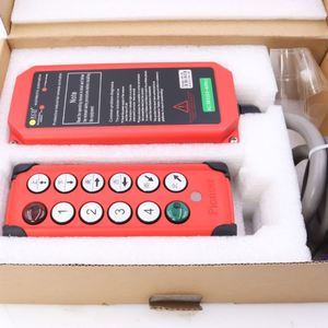 Sistema de control remoto industrial inalámbrico grúa montacargas con código rodante de velocidad única de 8 teclas, buena venta, - Product Image 6