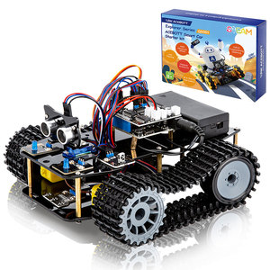4wd Smart Tank Robot Chassis Tracked <strong>Car</strong> <strong>Remote</strong> <strong>Control</strong> Kit for <strong>arduino</strong>