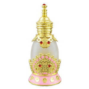 15 ml Essential Oil Glass <strong>Bottle</strong> Thai Perfume Antique Embroidery Color High-grade Cosmetics Separate <strong>Bottles</strong> - Product Image 1