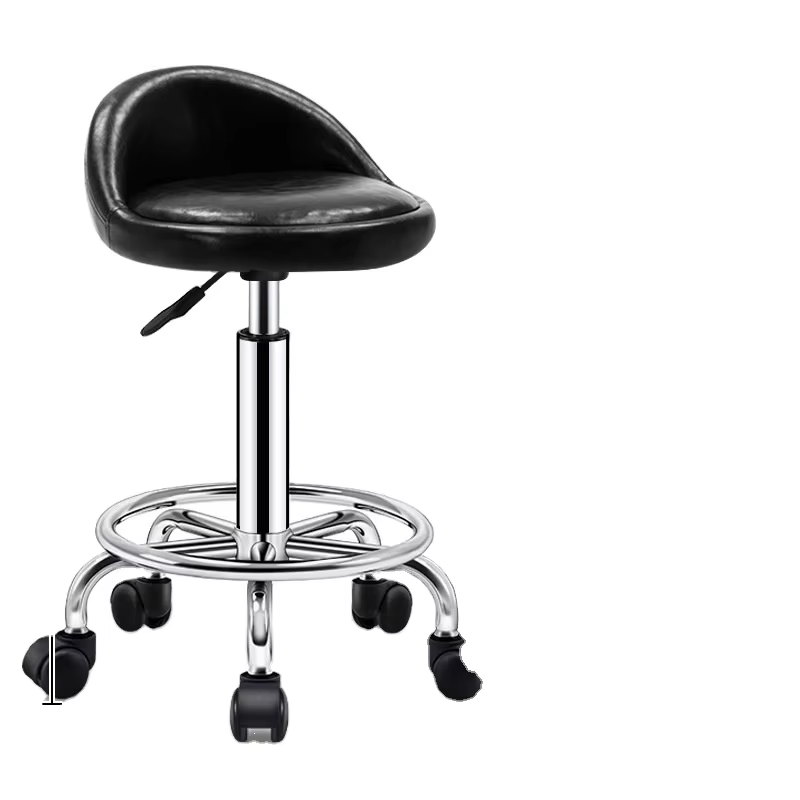 Cuir ciré à l'huile noir