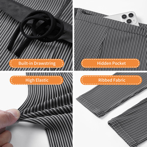 Bán Buôn Tùy Chỉnh Chạy Quần Của Nam Giới Nhanh Chóng Khô Dây Kéo Phòng Tập Thể Dục Quần Nén Trọng Lượng Nhẹ Đàn Hồi Thoáng Khí Tập Thể Dục Xà Cạp - Product Image 3