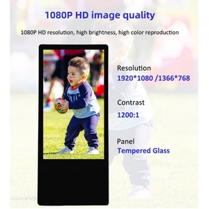 18.5 inç duvar montaj asansör Lcd Video multimedya reklam asansör dijital tabela ekran Led kapalı SDK 6 Ms hiçbir dokunmatik 16:9 - Product Image 5