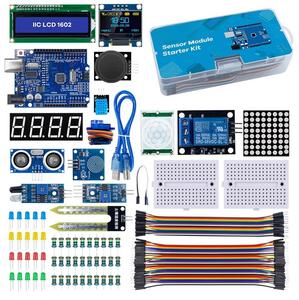 Arduino R3 geliştirilmiş geliştirme kurulu LCD1602 + OLED0.96 acemi giriş seviyesi öğrenme kiti