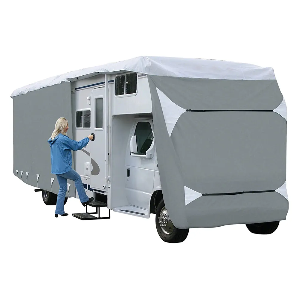 Car rv cover shelter outdoor protect Sun protection Heat insulation universal all season cover for motorhomes caravans