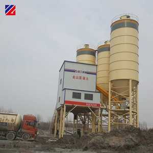 Solidbase HZS Series Twin Shaft <strong>Concrete</strong> Mixer Batching <strong>Plant</strong> 120 180 240 270 M3/h with Core Motor & PLC Factory Price China