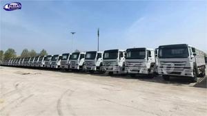 Sử dụng 10 bánh xe tải chở hàng 20 ft HOWO 6x4 sinotruck HOWO hàng rào xe tải 371 HP - Product Image 6